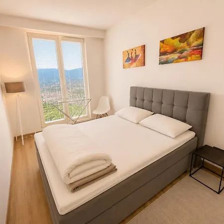Apartment Luxury With Free Fitness Sauna And Pool Sony No3 At Cevahir Sky Skopje