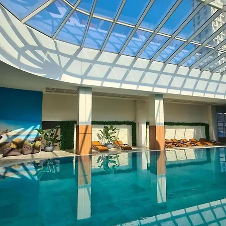 Apartment Luxury With Free Fitness Sauna And Pool Sony No3 At Cevahir Sky *